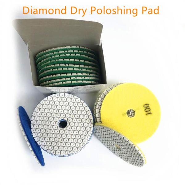 Dry Abrasive Dressing Tools , 3.5mm Granite Polishing Disc