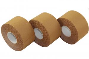 China Premium Rigid Sports Strapping Tape viscose sports tape tan colour on sale