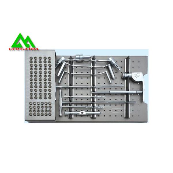 Metal DHS DCS Orthopedic Instruments Set , Hospital Medical Surgical Supplies