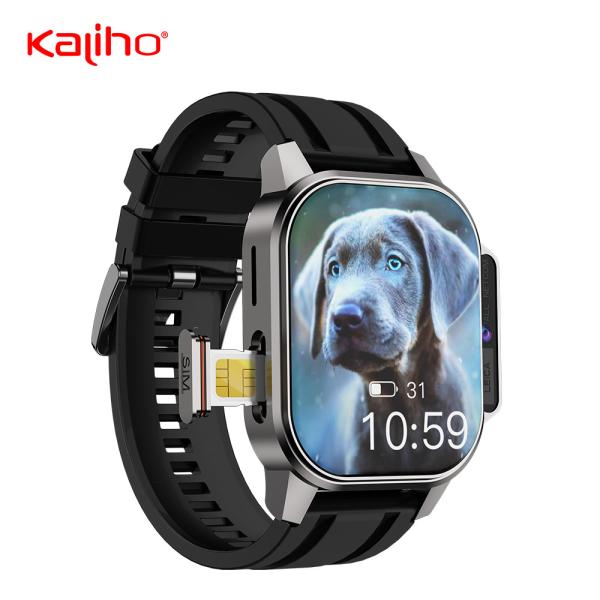 Big Screen 4G Android 2.04inch Full Touch Screen GPS Smart Watch with Blood Pressure Monitoring
