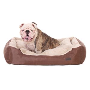 China Personalized  Insulation Dog Bed Cushion Square Shaped Practical  Durable Cozy on sale