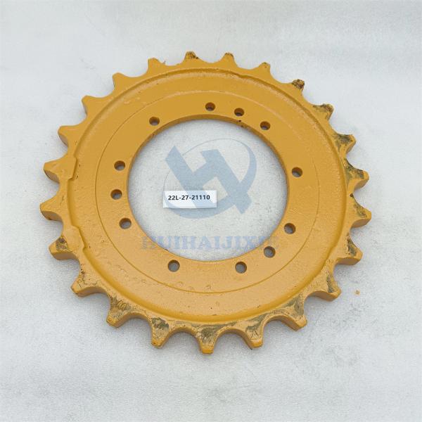 Undercarriage spare parts 22L-27-21110 SPROCKET For KOMATSU MINI RUBBER TRACK EXCAVATOR 22L2721110 For KOMATSU 22L2721110