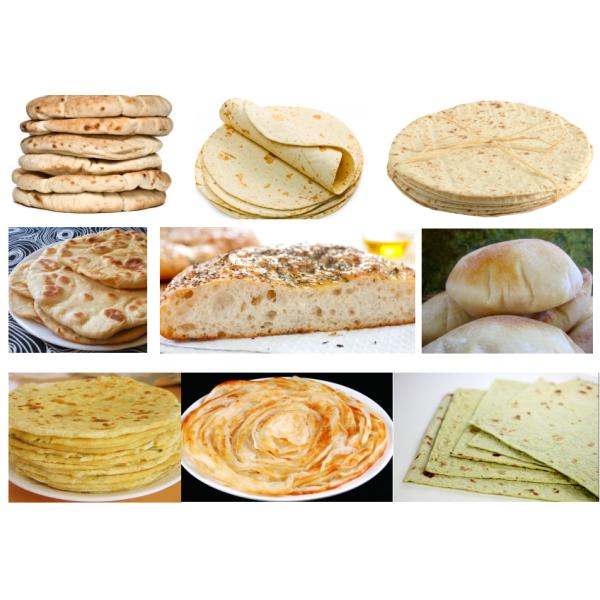 Fully Automatic Corn Tortilla Machine Siemens Plc System With Touch Screen