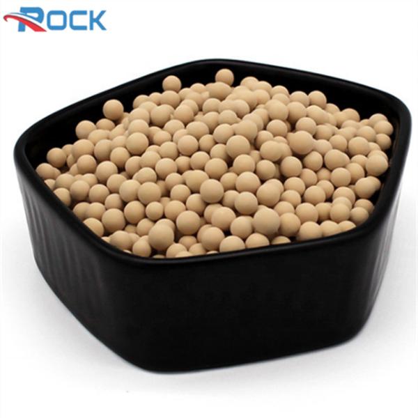 Quality Yellow Molecular Sieve Desiccant Adsorber 3a molecular sieve beads for sale