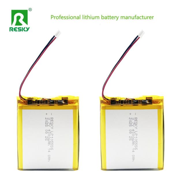 Lithium Polymer Battery Pack 105556 3.7v 7.4V 4000mAh 14.8wh 29.6wh Rechargeable Lipo Battery Cell