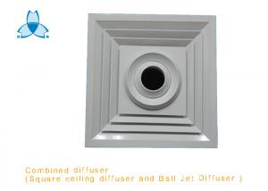 China Combined Square Air Conditioning Grilles And Diffusers wholesale