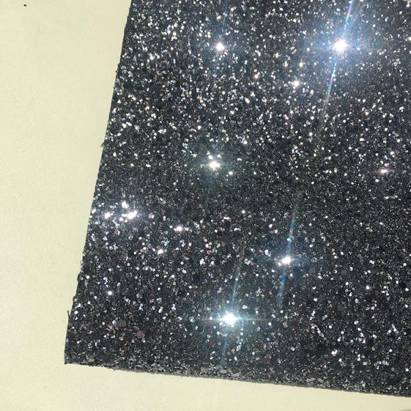 PU Gold Glitter Wallpaper For Walls 0.9±0.15mm Thickness Non Woven Backing