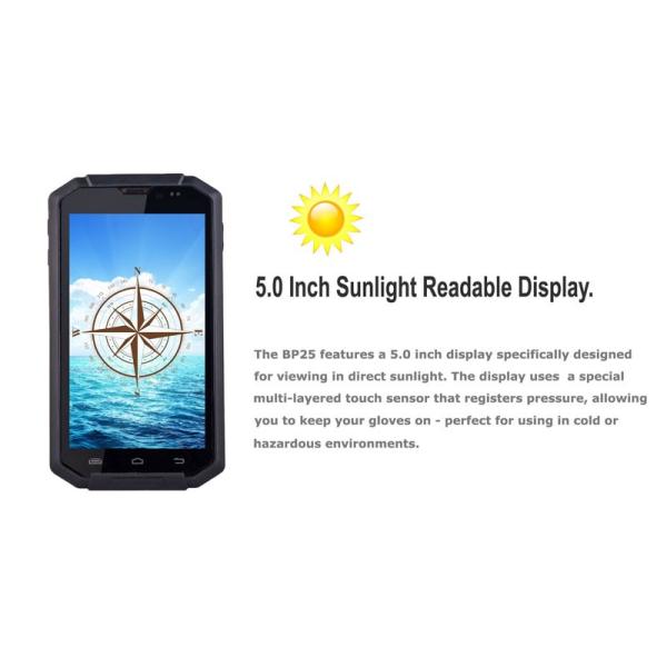 RFA583 BATL BP25 GPS 1+8GB rugged phone land rover a8,android phone for apps management