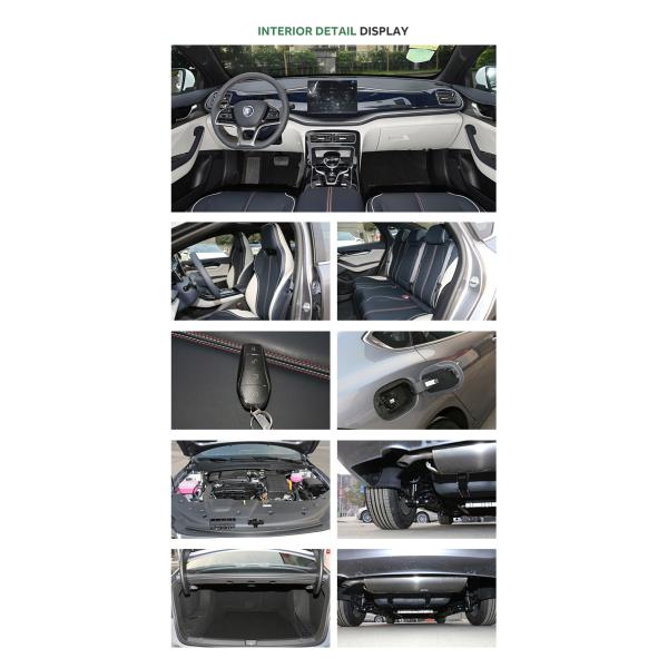 Electric Car BYD Qin Plus EV Sedan with 5 Seats and Max Speed of 1358 Km/h