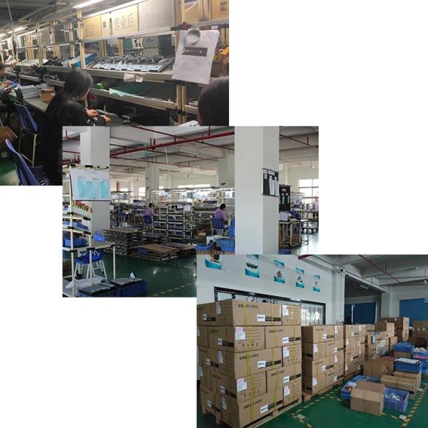 OEM ODM Fingerprint Handle Door Lock Face Recognition Zinc Alloy Material