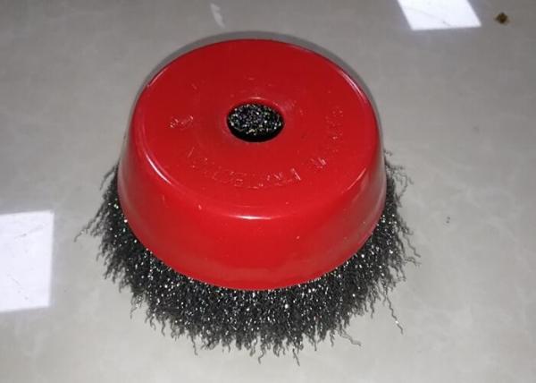 Quality High Carbon Steel Crimped Wire Cup Brush 150 MM OD  X 22 Mm Arbor Hole for sale