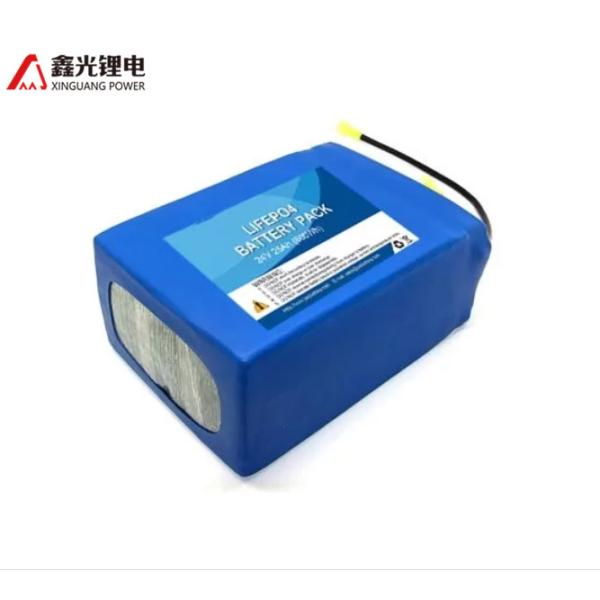 Quality LifePO4 Lithium Iron 25.6V 24Ah Electric Vehicle Battery Pack for sale