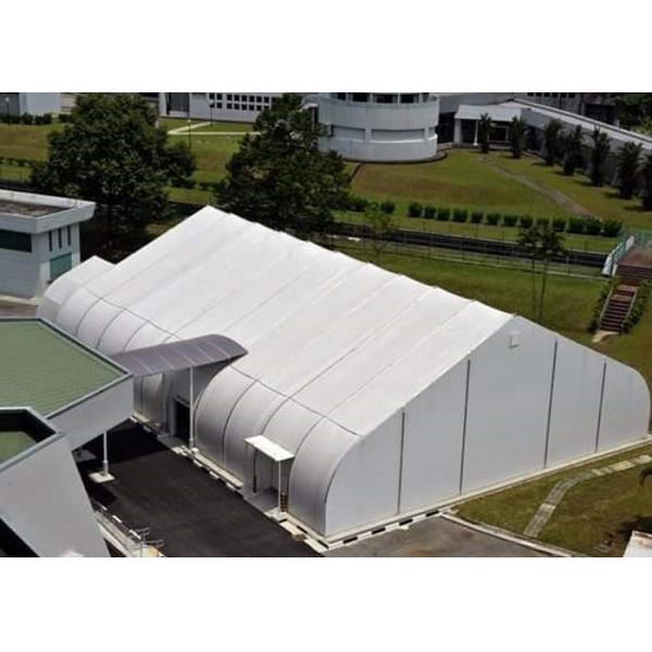 Aluminum 30x65m Curve Clear Span Tent For Event Sports