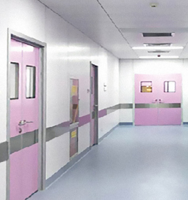 YANING ISO 5 Medical Airtight Automatic and Hermetic Sliding Door ICU Swing and Sliding Door for Operating Theater