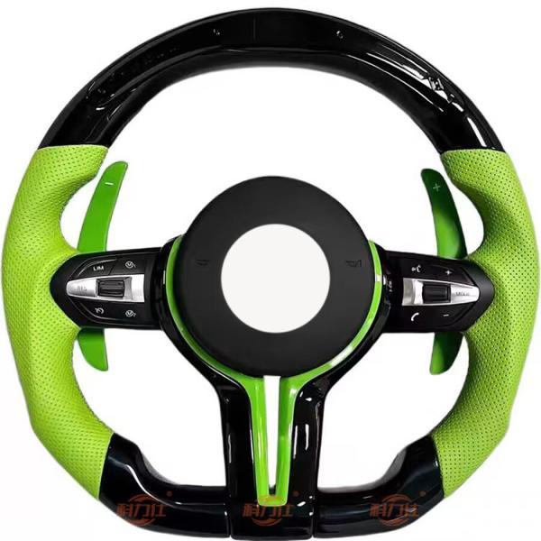 B-M-W 1 2 3 4 5 6 7 Series X1, X2, X3, X4, X5, X6 LED carbon fiber Steering Wheel modification