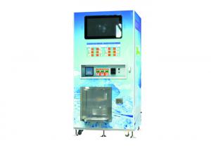 China High Efficient Ice Vending Machine , Ice Cube Vending Machine With One Single Vending Zone wholesale