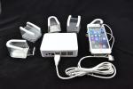 COMER open display 8port security controller with charging alarm for acrylic