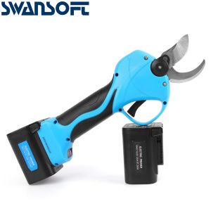 China SWANSOFT Electric Pruning Shears For Trees Cordless Hand Operated Pruner With Lithium Battery Garden Branch Scissors wholesale