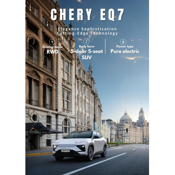 Chery EQ7 2023 512km 412km Air Pro Max Ultra Electric Vintage Classic Car Chinese EV Cars
