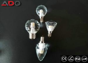 China 3000k E27 Led Candle Bulb , 4.3w Led Candle Lamp 430lm High Color Rendering wholesale