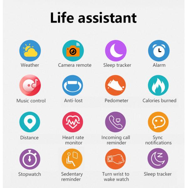 2022 New Aliexpress Hot Sale Square Shape Full Touch Screen Women Men CT02 Smart Watch