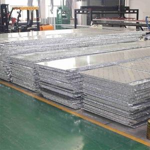 China Deburred Aluminum Sheet Plate Grade 6061 2mm Silver Color wholesale