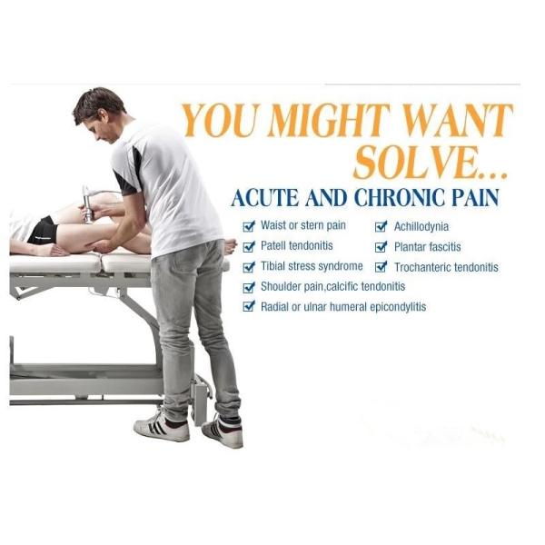 ED Treatment Pain Reduction Extracorporeal Shockwave Therapy Machine With 5 Probes
