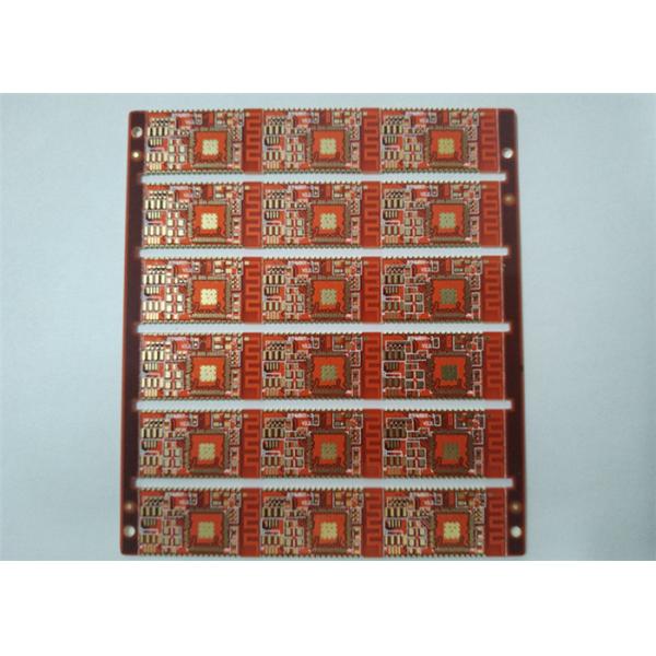 4L Rigid Printed Circuit PCB&Industrial Control Board Red Soldermask White Silkscreen