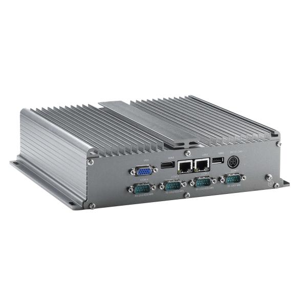 Fanless Box PC / 1037U CPU Fanless Embedded Box Pc 2LAN 6COM 6 USB
