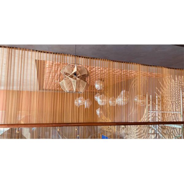 Shiny Green Metal Mesh Curtains Ultimate Solution for Energy Saving Window Interiors Size Range 0.8mm-3mm