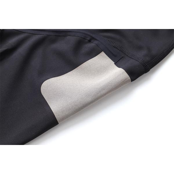 BODYTIME Womens Fitness Pants Black Nylon Hip-Lifting Training Fitness Pants, Running, Abdomen, Leisure Yoga