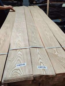 China Russian MDF Ash Wood Veneer Crown Cut 0.45mm Thickness Engineered Use on sale