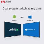 Educational All In One Interactive Electronic Whiteboard Smart Touch Screen