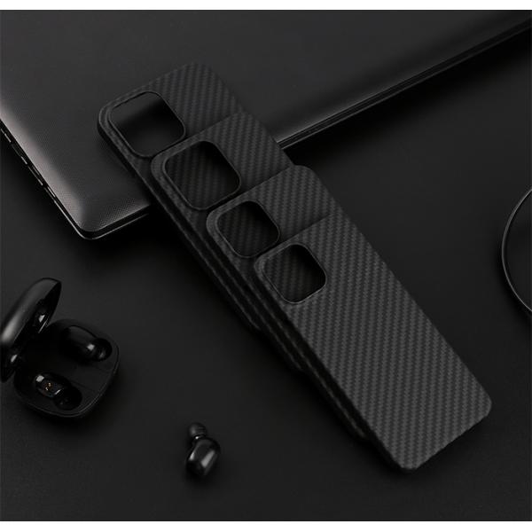 Matte Finish iPhone 14 Pro Max Aramid Fiber Phone Case, Kevlar Cell Phone Cover For iPhone