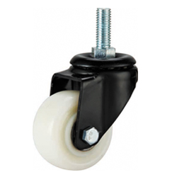 light duty 2" swivel black PU caster , 2.5 inch, 3 inch PU castor, small caster, lacque caster