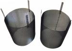 MMO Coating Ruthenium Iridium Coated Anode Baskets , Plating Basket