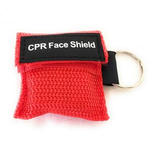 China First Aid Rescue Disposable CPR Mask Keychain Bag With CPR Face Shield on sale