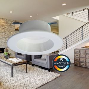 China Infrared Sensor 4 Inch LED Recessed Lighting 5000K 1000LM on sale
