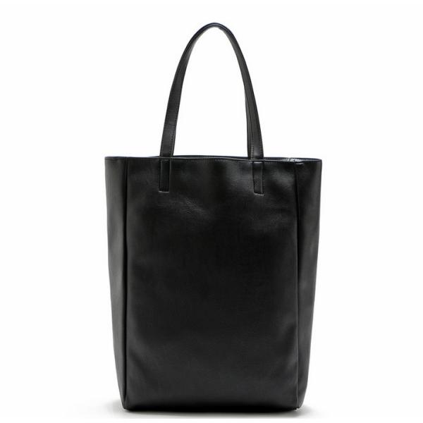 PU leather shoulder bag handbag simple retro long section of women's handbags shopping bags