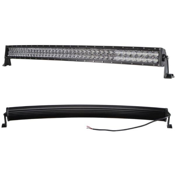 5D 240W 42 Inch Curved LED Light Bar For Excavator / 4 x 4 Off Road SUV Boat Truck Light Bar