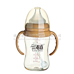 China Baby Care Newest 8OZ Silicone Baby feeding-bottle Infant Newborn Feeding Nursing Nipple on sale