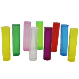 China Cylinder Transparent 85x23mm 8g Plastic Packing Tube wholesale