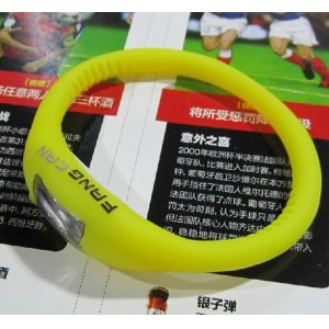 China silicone ion sport watch wholesale