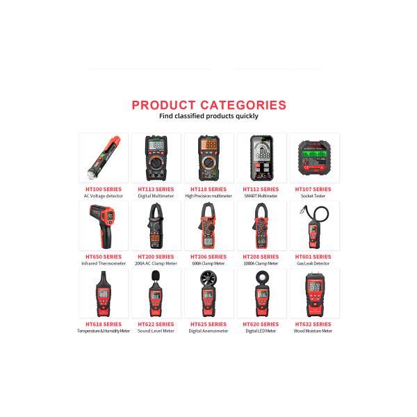 LCD Display Multimeter Accessories , Combustible Gas Leak Detector