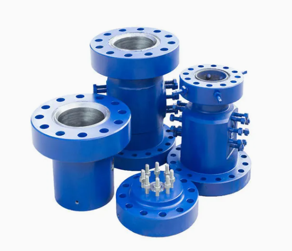 API 6A Oil Drilling Wellhead Equipment Tubing Head Working Pressure 2000 ~10000psi