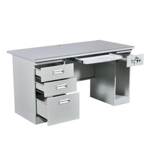 Modern Office Furniure Home BSCI Steel Computer Table Desk