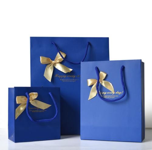 Custom Luxury Bouquet Clothing Shopping Retail Black Paper Bags With Logo Print