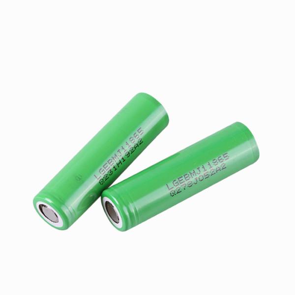 3.7V 3500mAh 18650 Lithium Ion Battery Recharageable Cylindrical Li Ion Battery 50g