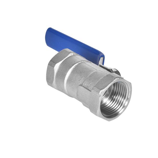 Threaded Atmospheric Valve Connection Form Stainless Steel 1PC Ball Valve with Handle