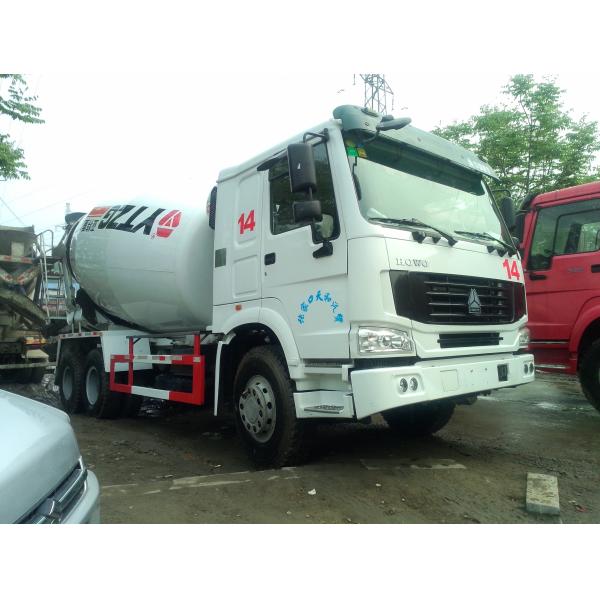 HOWO 10 wheels Concrete Mixer Truck 10 cubic meter 336hp for Congo 6X4 Yellow color